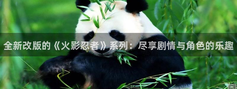 鼎点娱乐登录网址：全新改版的《火影忍者》系列：尽享剧情与角色